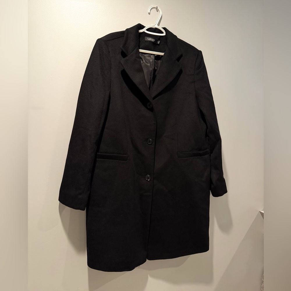 Lauren Ralph Lauren Welt Pocket Reefer Jacket Women's size 18